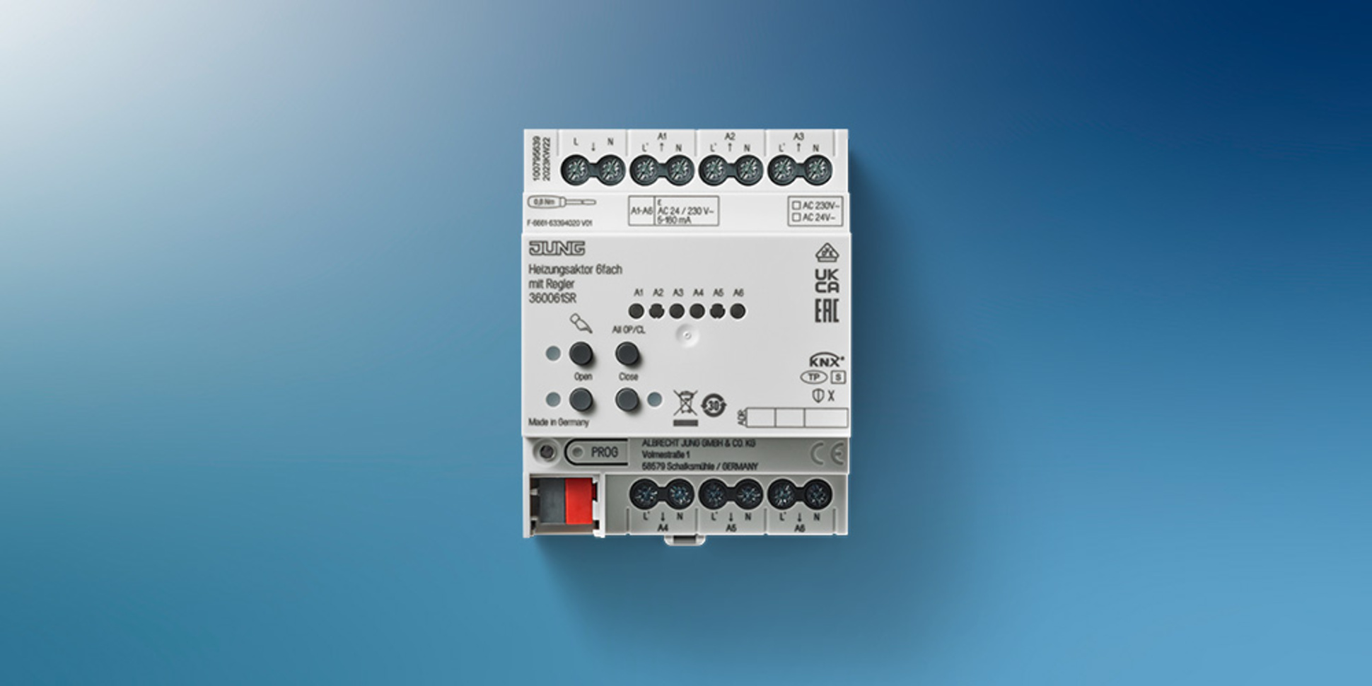 KNX Heizungsaktor 6-fach bei PHP Elektrotechnik in Maidbronn